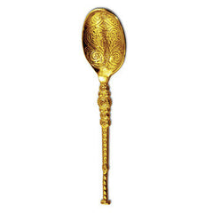 Gold Anointing Spoon Recreation - Distinctly British