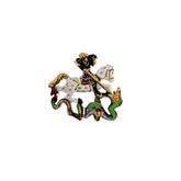 St George and The Dragon Brooch - Distinctly British