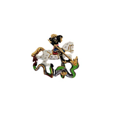 St George and The Dragon Brooch - Distinctly British