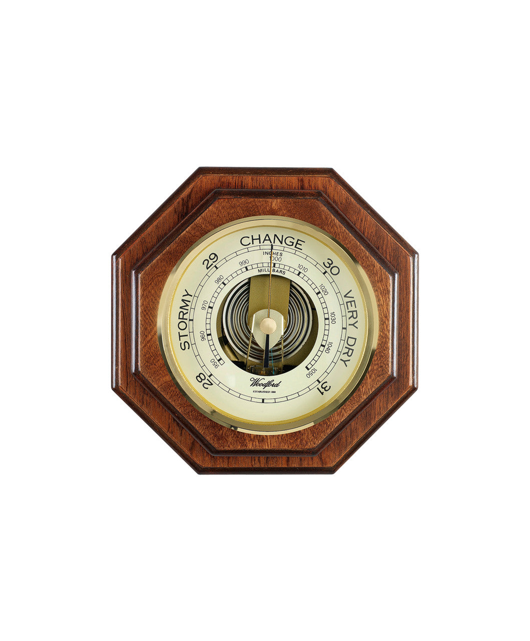 Veneered Barometer - Distinctly British