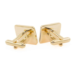 Blue Enamelled Fleur Cufflinks - Distinctly British