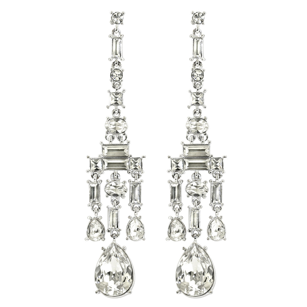 Chandelier Earrings Crystal - TimeLine Gifts