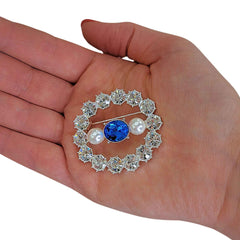 Imperial State Crown Detail Brooch - Distinctly British