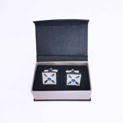 Imperial State Crown Cross Cufflinks - Distinctly British