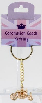 Coronation Coach Keyring - Coronation Collection - Distinctly British