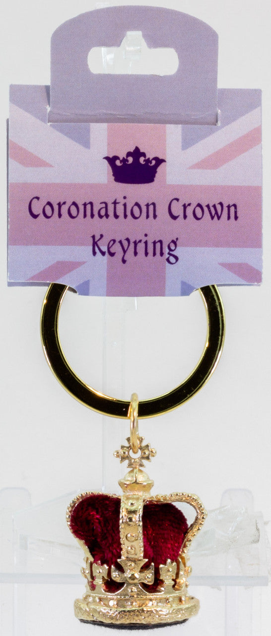 Coronation Crown Keyring - Coronation Collection - Distinctly British