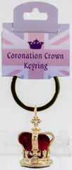 Coronation Crown Keyring - Coronation Collection - Distinctly British
