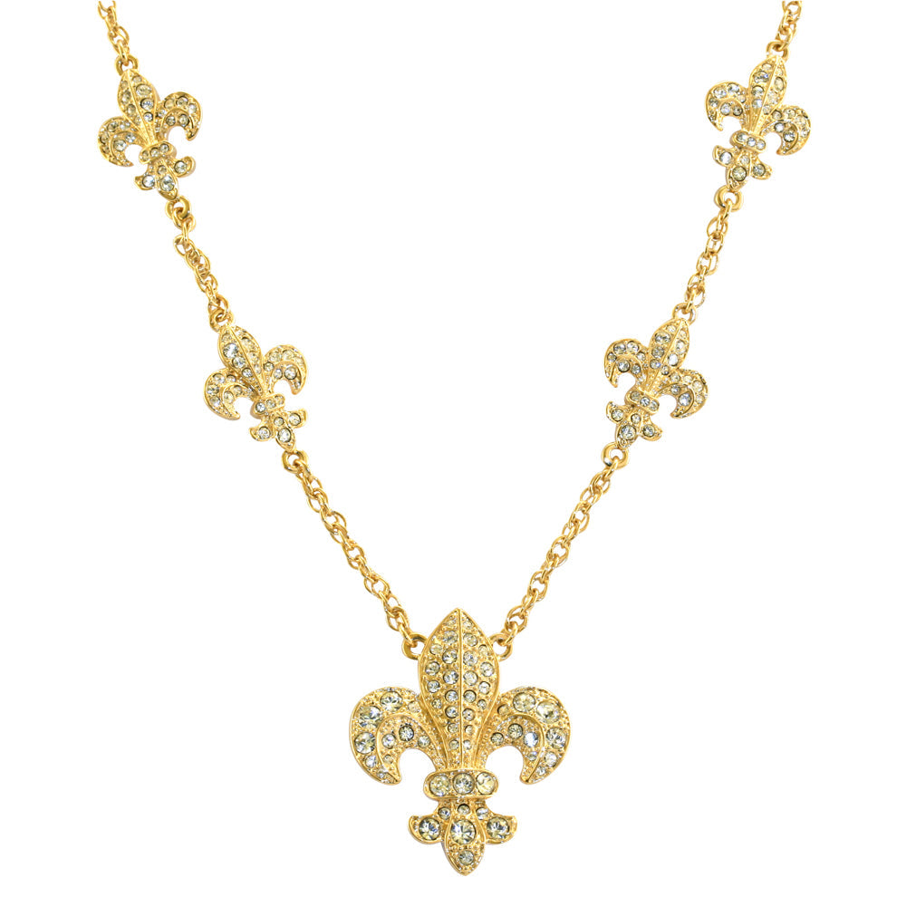Fleur De Lys Necklace - Distinctly British