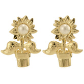 Flower Pot Earrings - Distinctly British