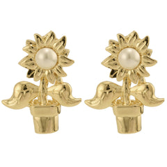 Flower Pot Earrings - Distinctly British