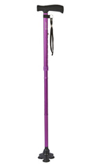 Tribase Folding Stick - Purple - Distinctly British