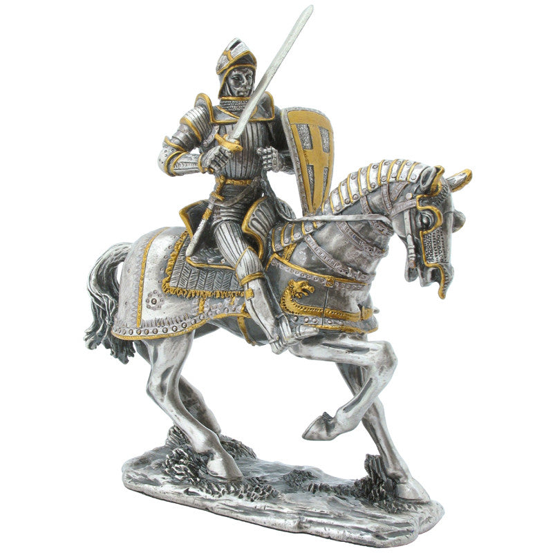 Knight With Armoured Horse - TimeLine Gifts