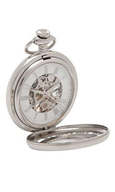 Albany Mechanical Pocket Watch - Half Hunter - Distinctly British