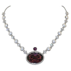 Royal Imperial Amethyst Necklace - Distinctly British