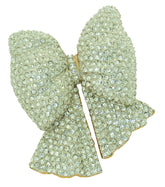 Bow Clear Crystal Brooch - Distinctly British