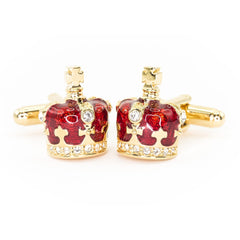 Crown Cufflink - Distinctly British