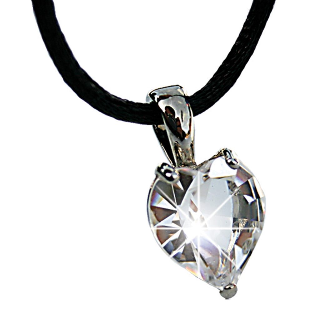 Crystal Heart Necklace - Distinctly British