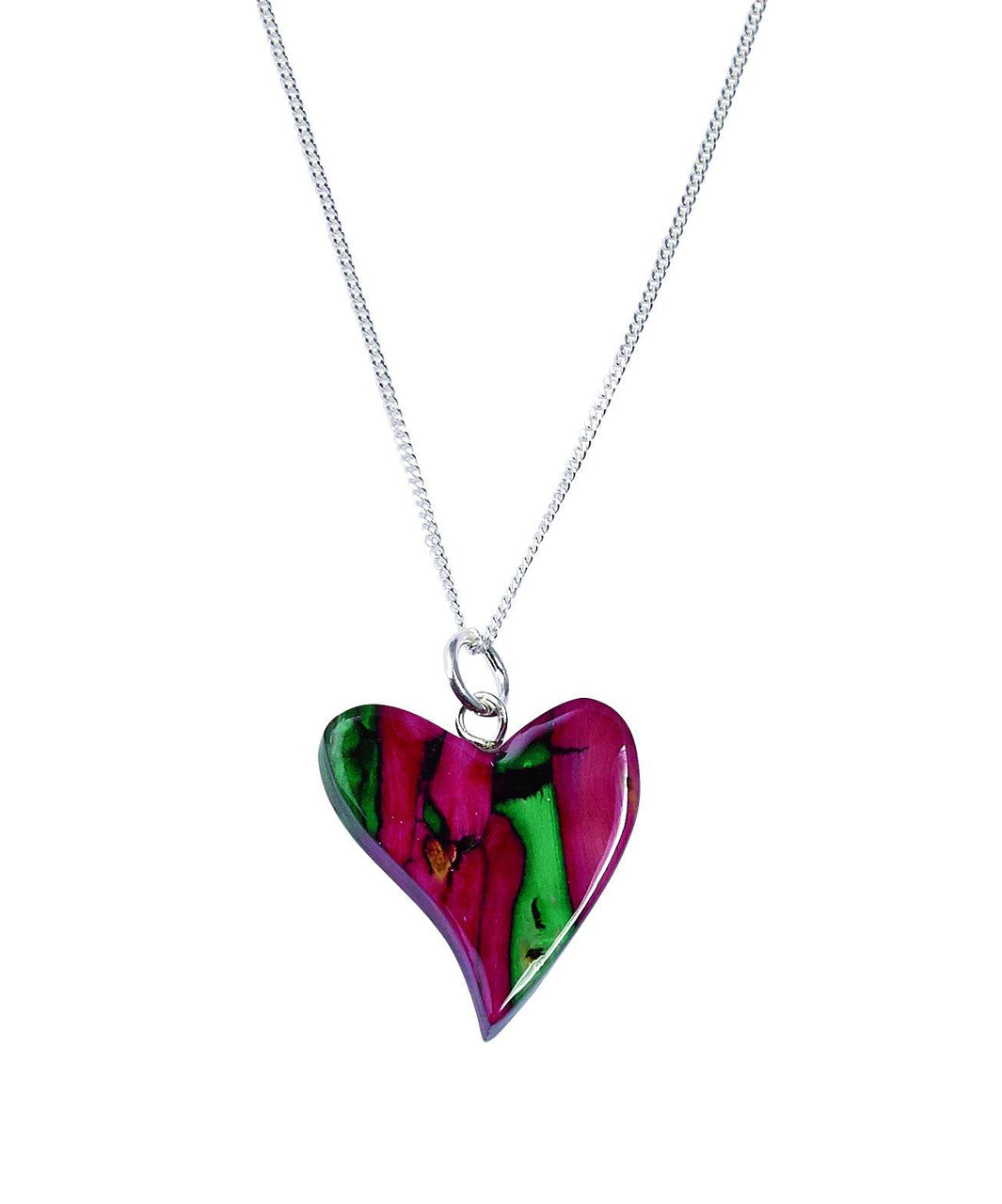 Heathergem -Quirky Heart Pendant - Distinctly British