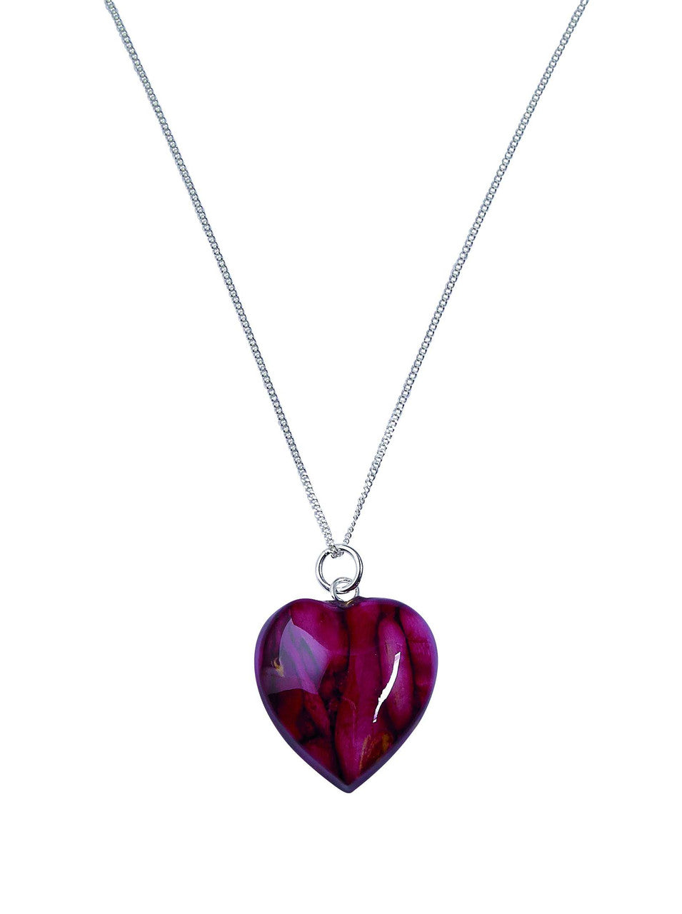 Heathergem - Small Heart Pendant - Distinctly British