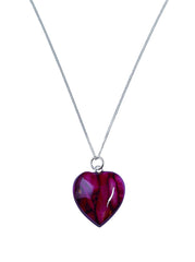 Heathergem - Small Heart Pendant - Distinctly British