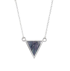 Heathergem - Triangular Pendant - Distinctly British