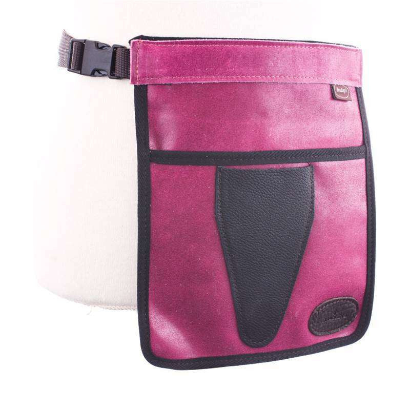 Leather Florist Apron - Pink Or Green - Distinctly British