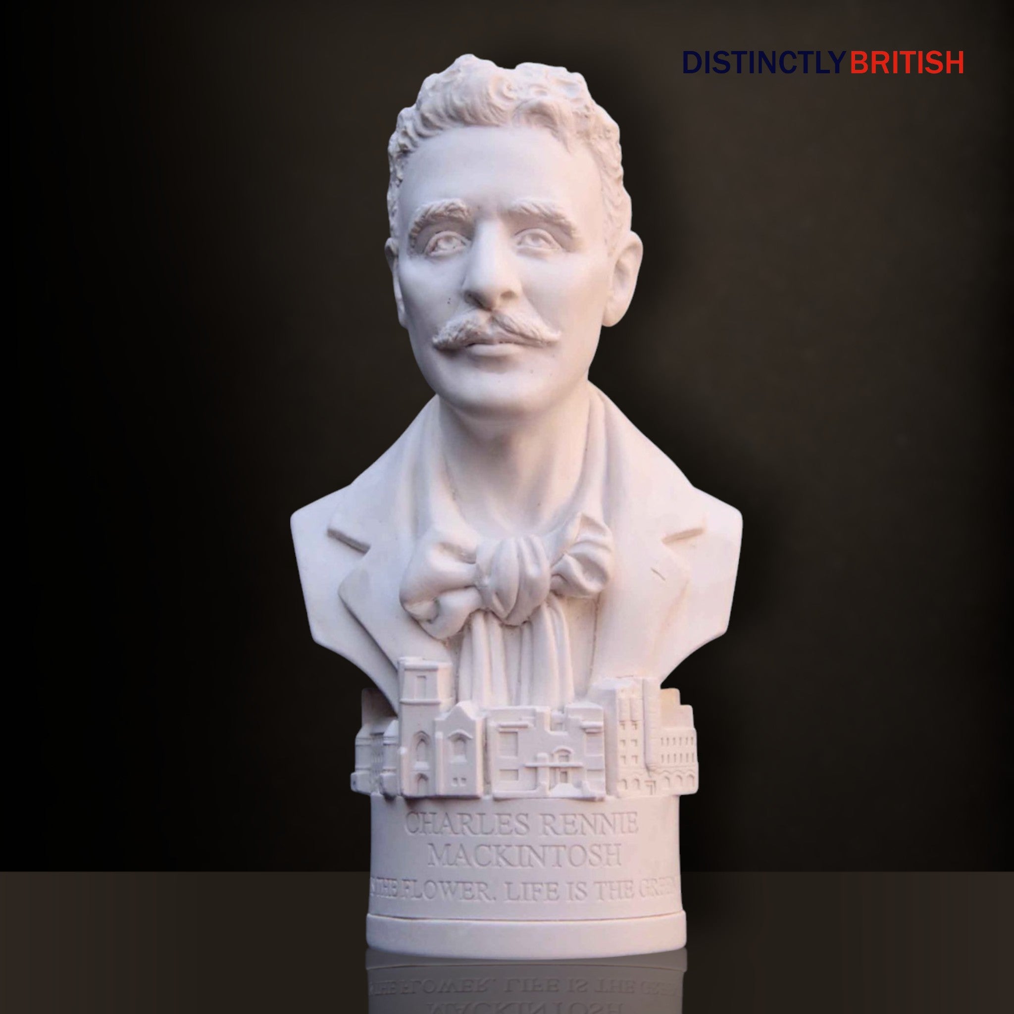Bust - Charles Rennie Mackintosh - Distinctly British