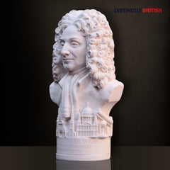 Bust - Sir Christopher Wren - Distinctly British