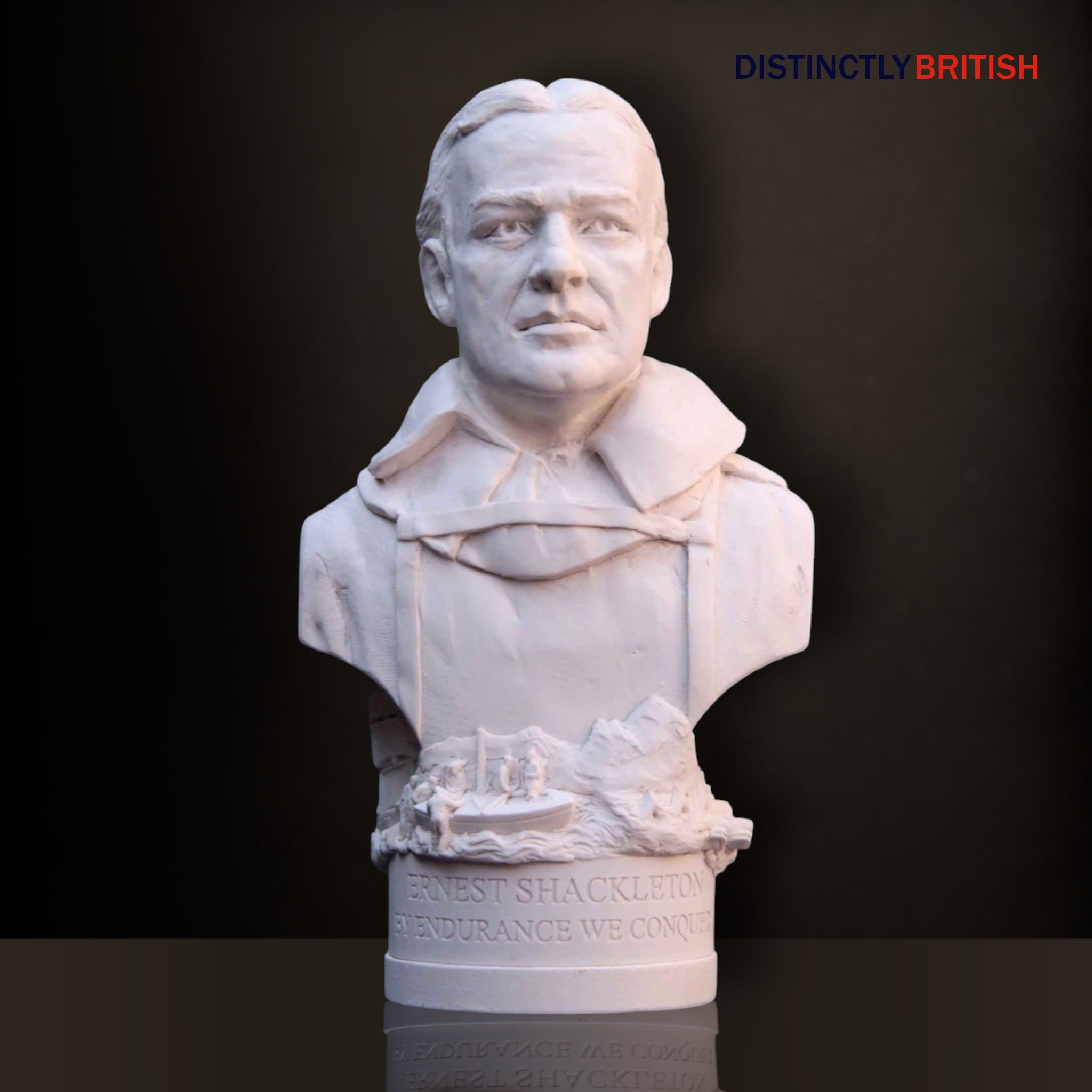 Bust - Sir Ernest Shackleton - Distinctly British