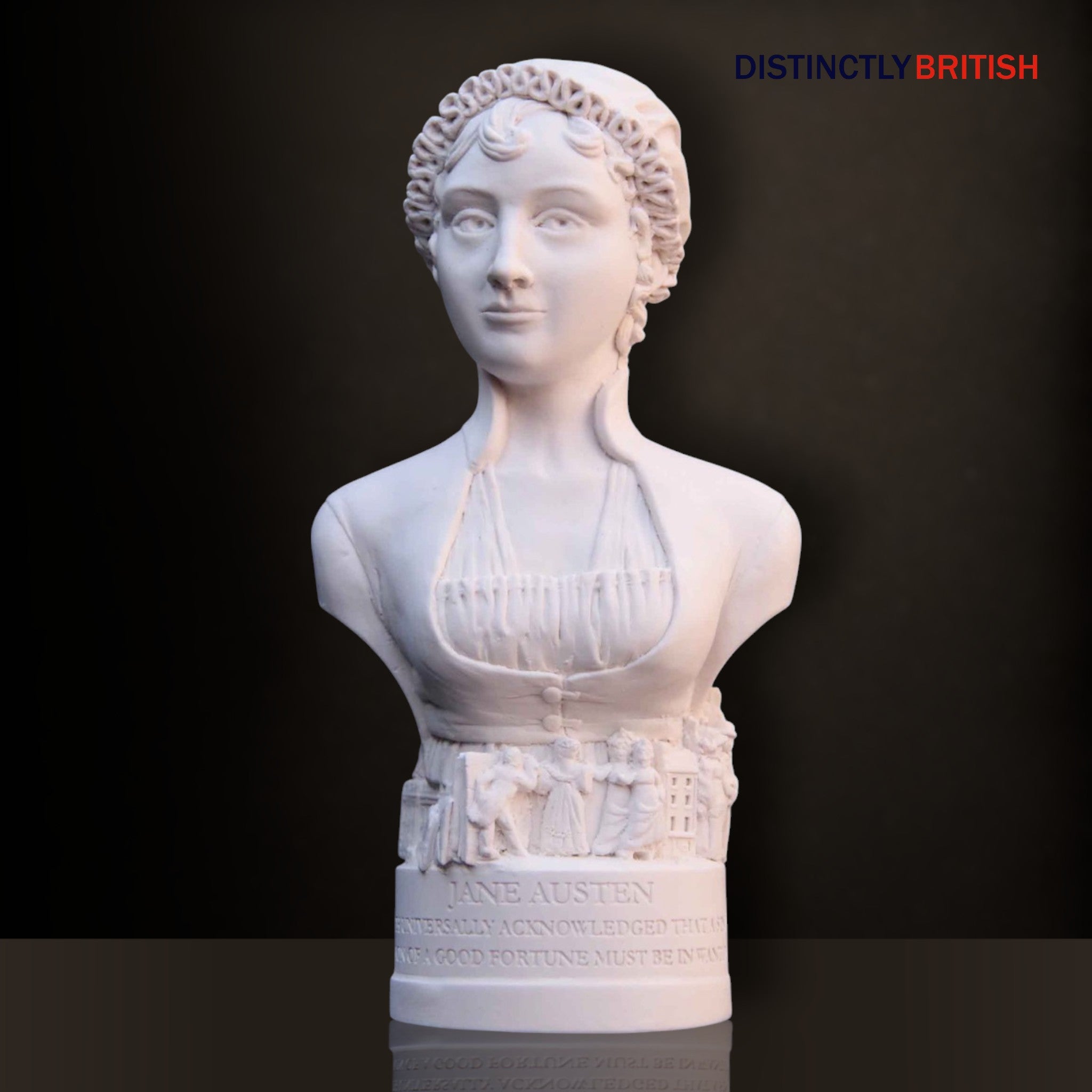 Bust - Jane Austen - Distinctly British