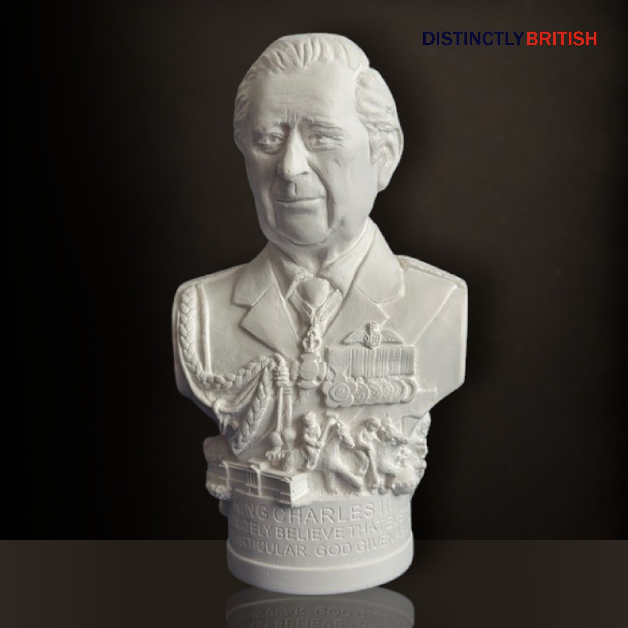 Bust - King Charles III - Distinctly British