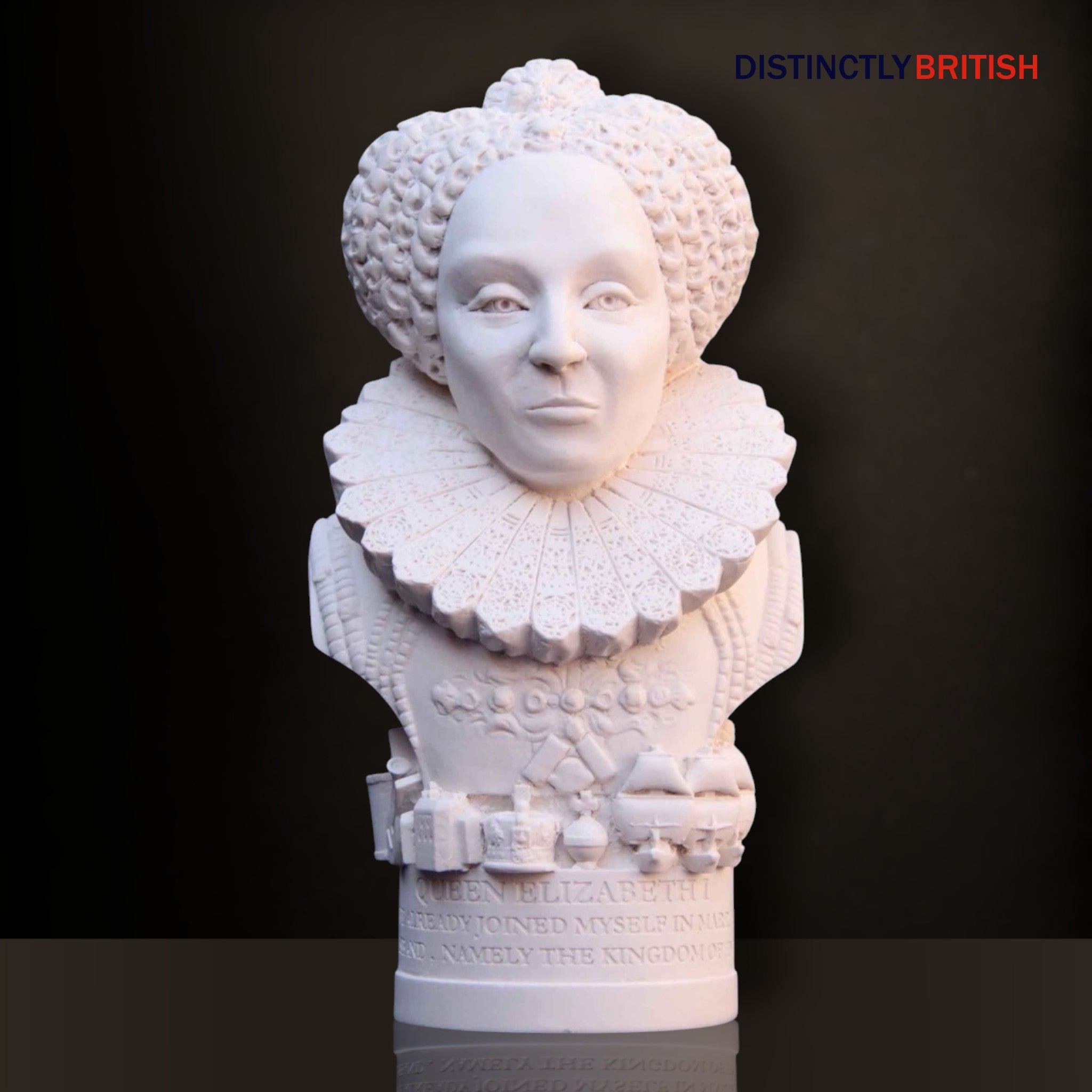 Bust - Queen Elizabeth I - Distinctly British