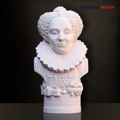 Bust - Queen Elizabeth I - Distinctly British