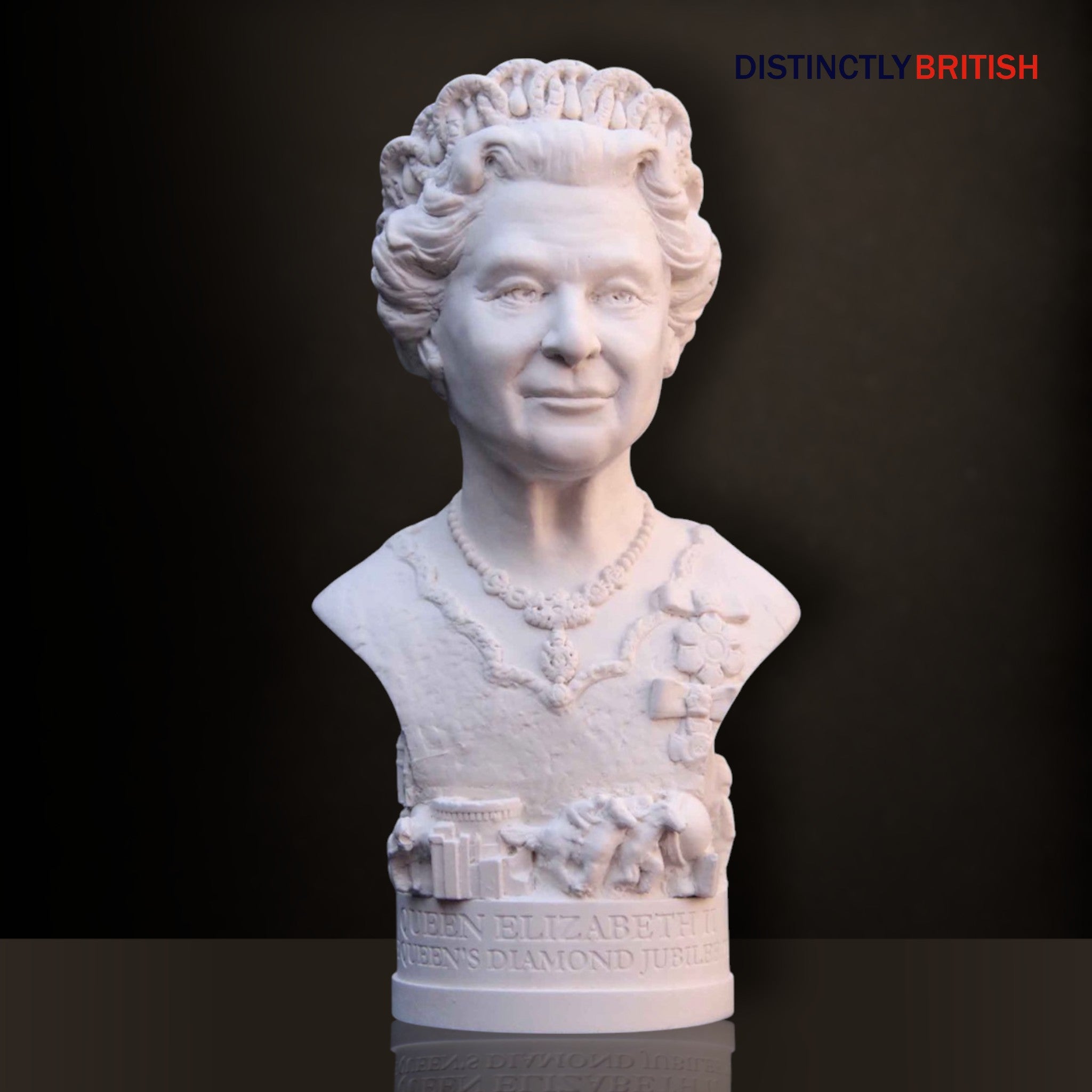 Bust - Queen Elizabeth II - Distinctly British