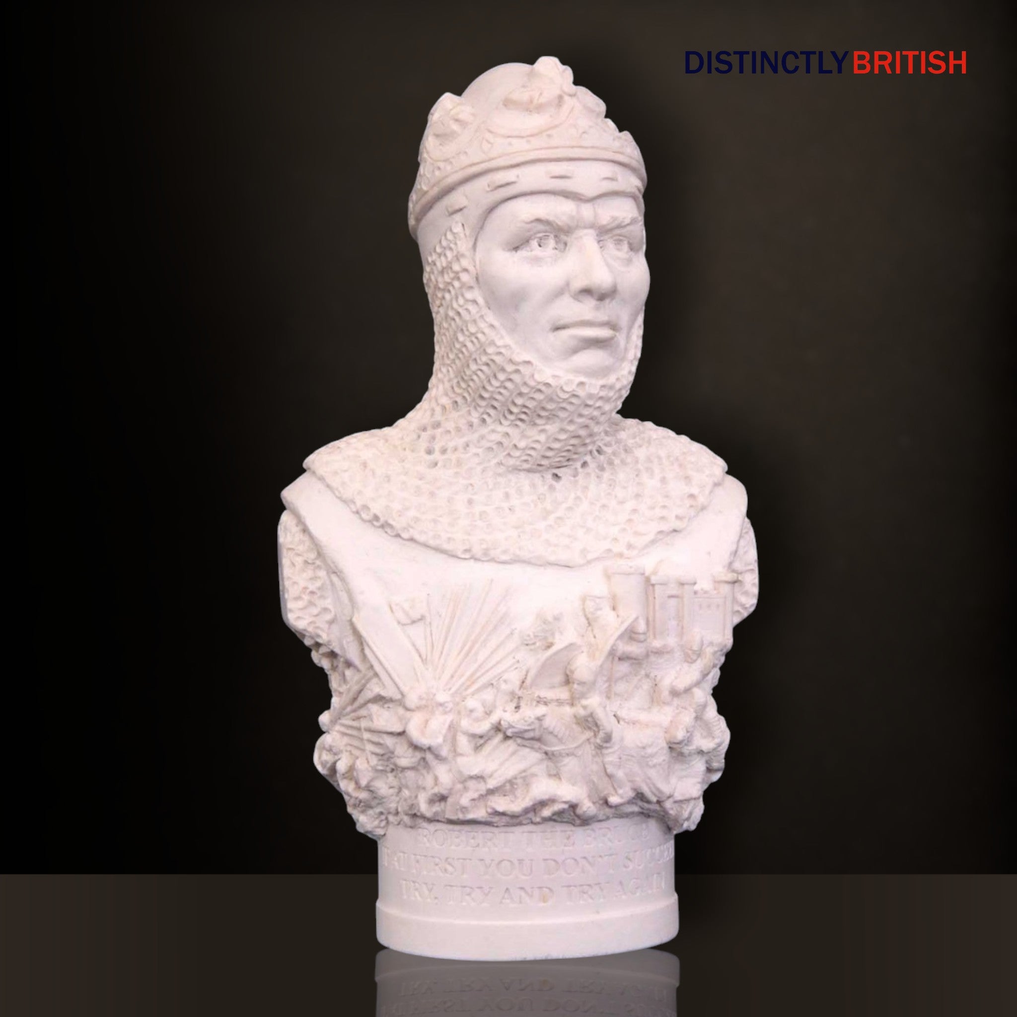 Bust - Robert The Bruce (Robert I) - Distinctly British