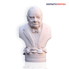 Bust - Winston Churchill - Distinctly British