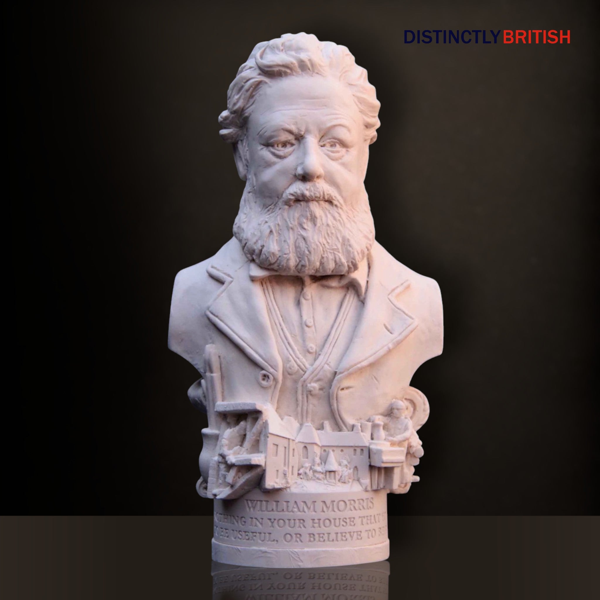 Bust - William Morris - Distinctly British