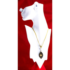 Medieval Floral Azure Pendant - TimeLine Gifts