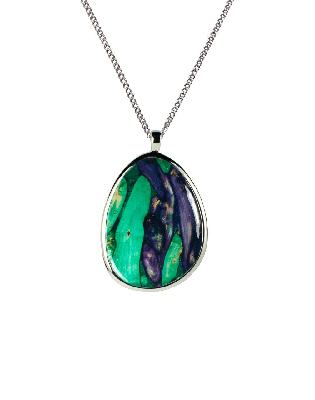 Organic Heathergem Pendant - Distinctly British