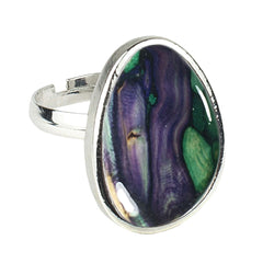 Organic Heathergem Ring - Distinctly British