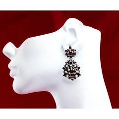 Ornate Jewelled Earrings - TimeLine Gifts