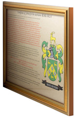 Personalised Certificate of Arms - Distinctly British