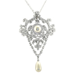 Queen Elizabeth II's Jubilee Pendant and Detachable Brooch - TimeLine Gifts