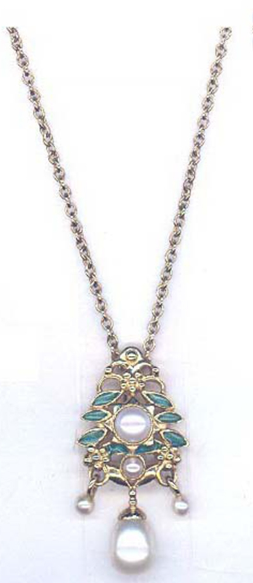 Love In A Mist Pendant - Distinctly British