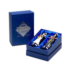 Special Edition SAC Diamond Jubilee Prince Philip & Queen Elizabeth Figures - Distinctly British