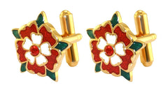Tudor Rose Cufflinks - Distinctly British