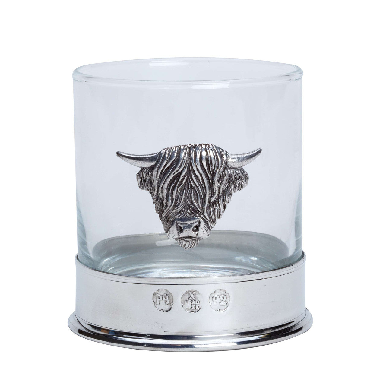Whisky Glass - Highland Cow - Distinctly British