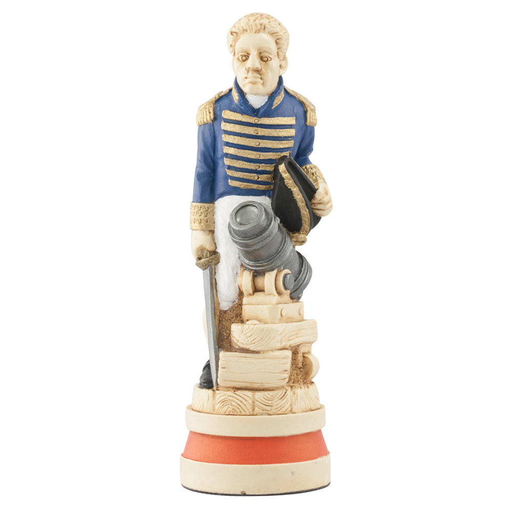 Battle of Trafalgar - Hand Painted Chess Set