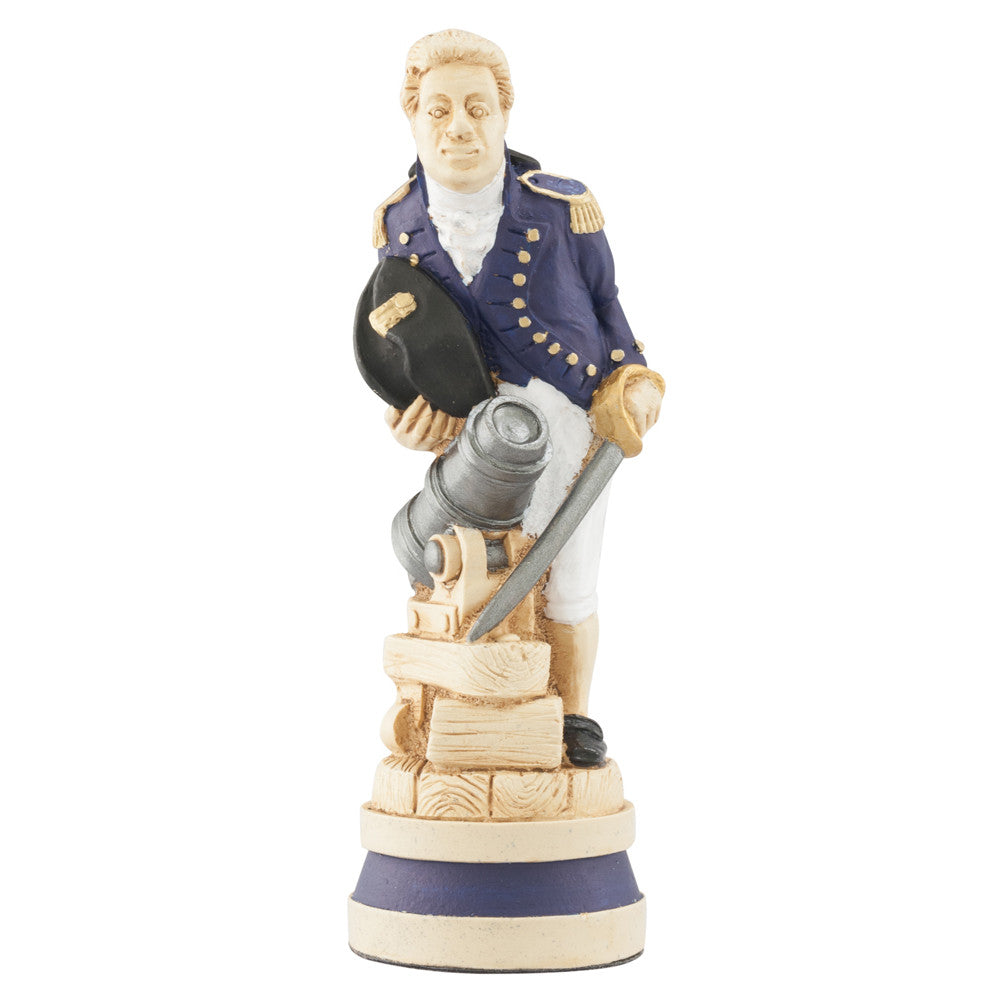 Battle of Trafalgar - Hand Painted Chess Set