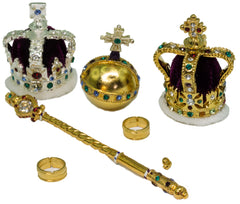 Coronation Crown Miniature Set 7 Piece